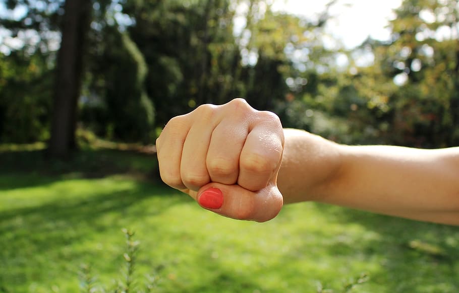 woman fist, fist bump, anger, hand, aggression, strength, strong, punch, power, bump