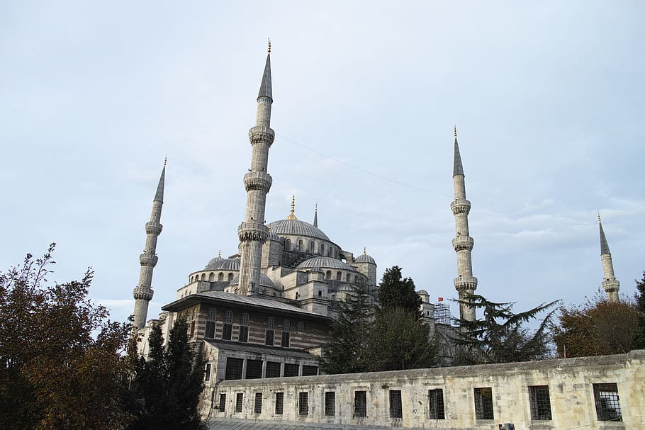 sultanahmet, cami, minaret, istanbul, turkey, architecture, religion, islam, the minarets, city