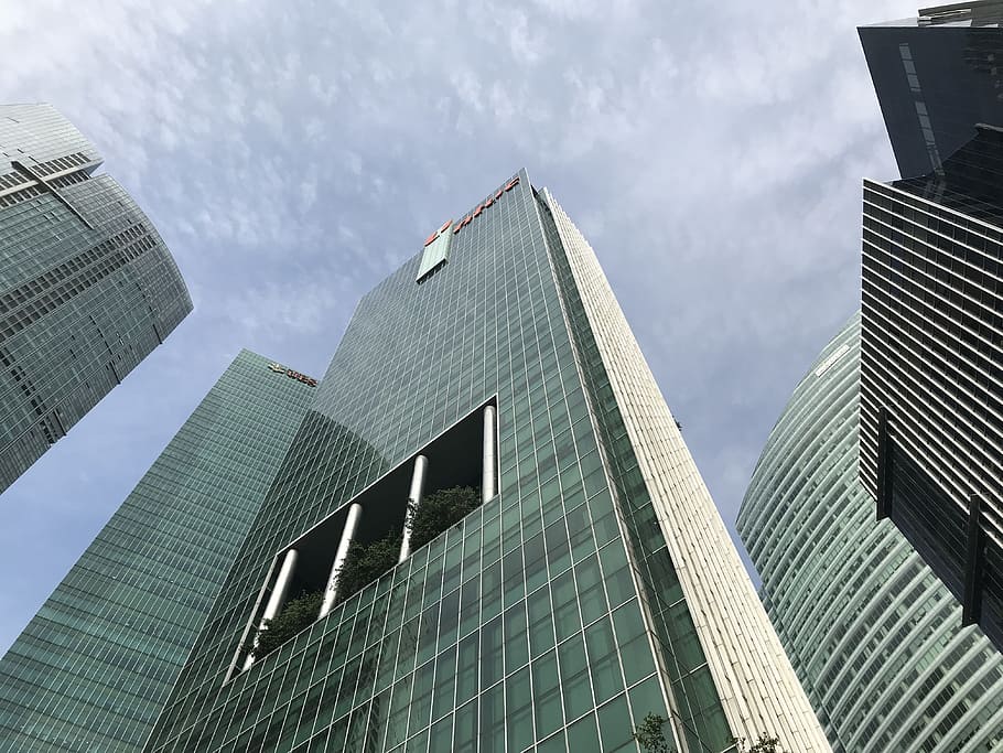 シンガポール Cbd 空 超高層ビル 都市 建築 ビジネス 金融 建物 オフィス Pxfuel