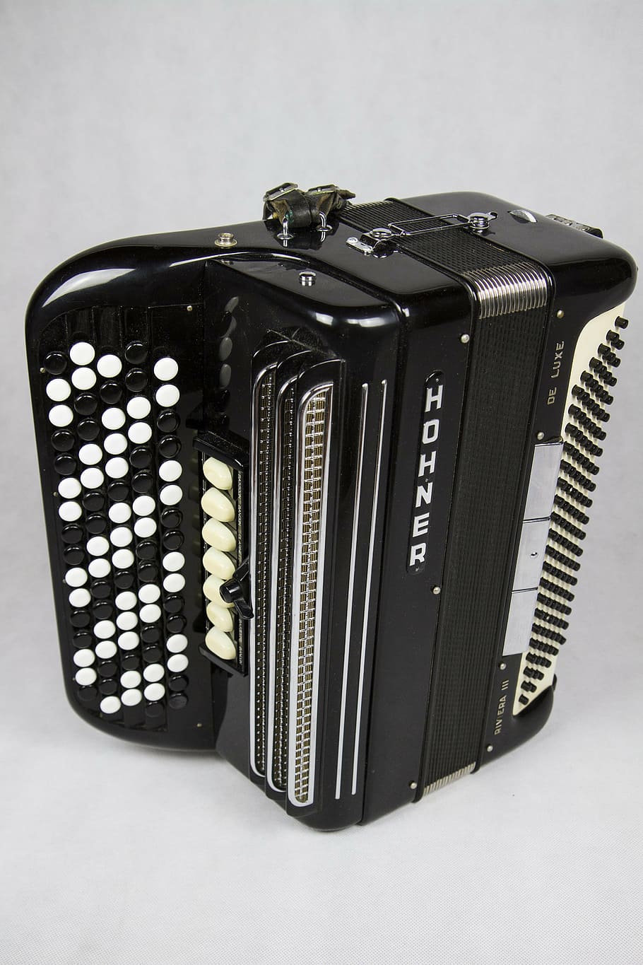 harmonica, case, instrument, old, folk, traditional, country music, indoors, accordion, studio shot