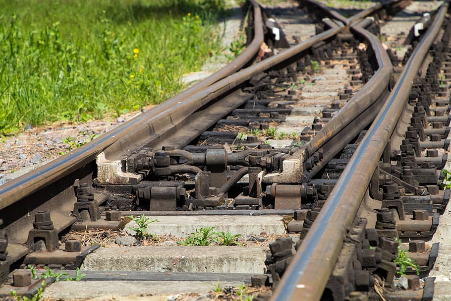 narrow gauge railroad, rails, railway arrow, railways, track, train, transport, kratovo children railway, rail transportation, railroad track