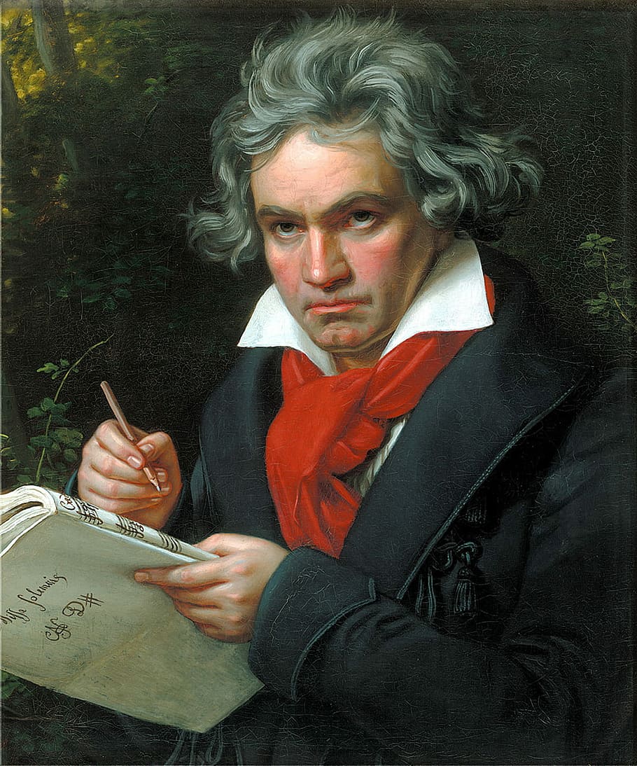 portrait of beethoven, Portrait, Beethoven, 
