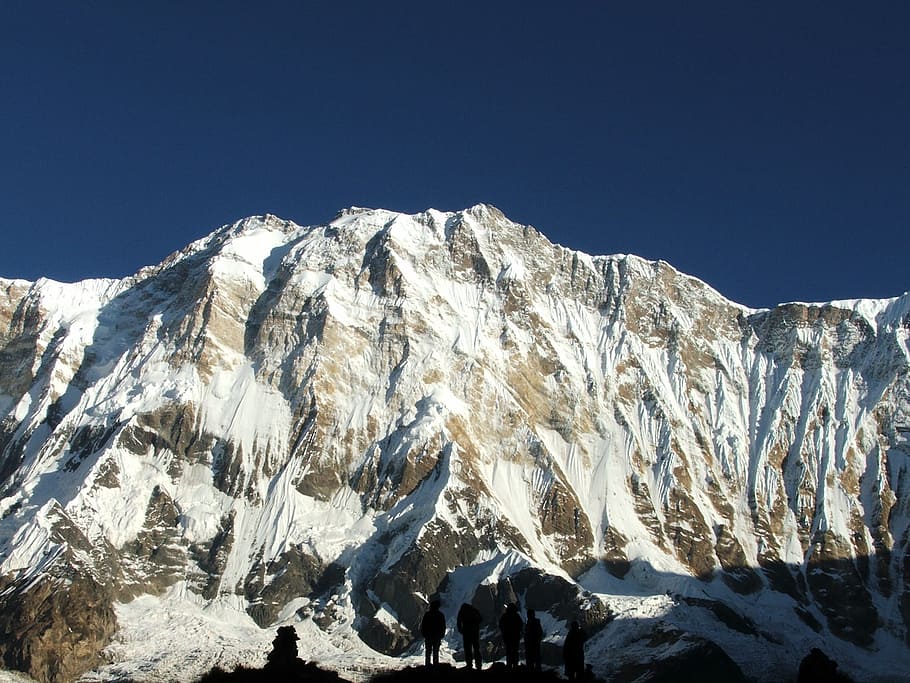 Annapurna, montaña, Himalaya, escalada, nieve, invierno, frío, naturaleza, cordillera, temperatura fría