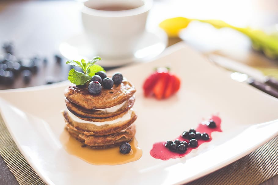 Healthy, Pancakes, Cottage Cheese, Blueberries, breakfast, chef, cooking, fit, fitness, food