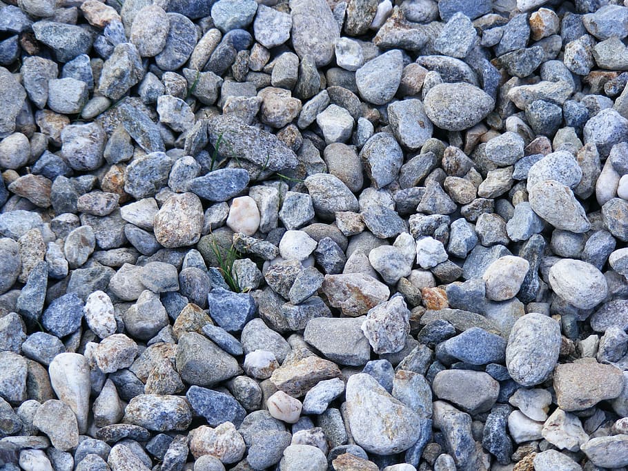 fragmentos de piedra gris, piedras, roca, naturaleza, grande, natural, al aire libre, duro, áspero, granito