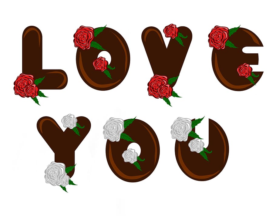 heart, set, confection, love, candy, letters, decoration, valentines, design, romance