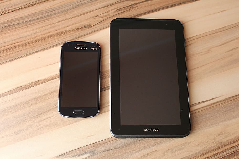 negro, teléfono inteligente Samsung Galaxy, inteligente, tableta, teléfono inteligente, pantalla táctil, teléfono, teléfono móvil, tecnología, equipo