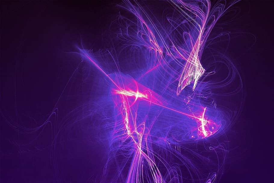 púrpura, rosa, ilustración de luces, fondo, resumen, fondo abstracto, fondo abstracto colorido, digital, estilo, luz