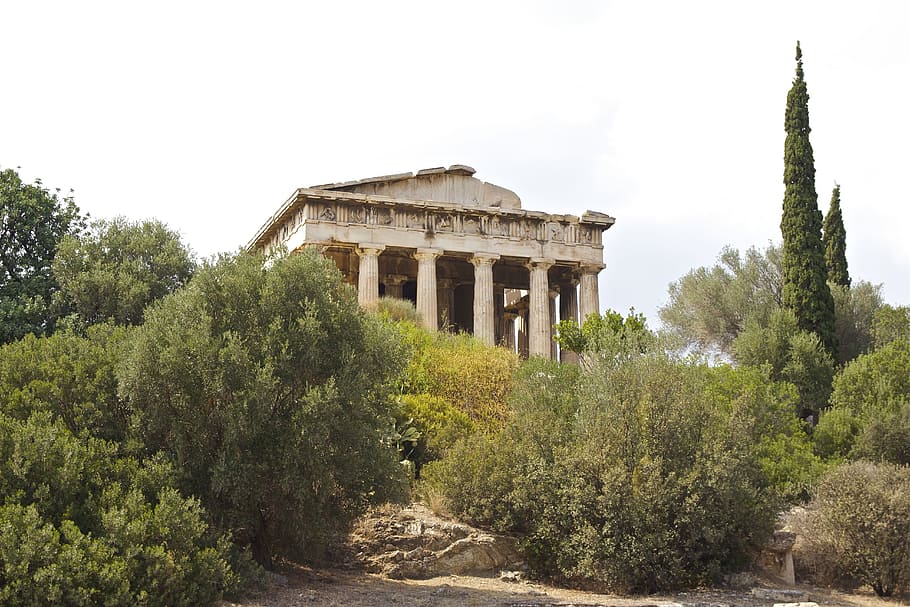 athens, greece, hellas, greek, sightseeing, summer, mediterranean, architecture, building, acropolis
