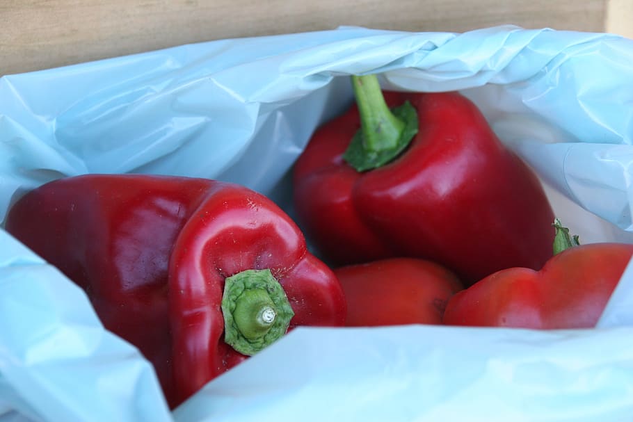peppers, pepper, vegetables, vegetable, bell pepper, food and drink, food, red, freshness, red bell pepper
