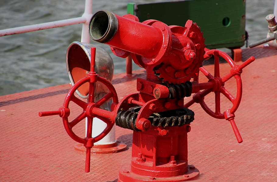 Fire Hose, Pump, Water, Equipment, fire, hose, emergency, pipe, safety, pressure