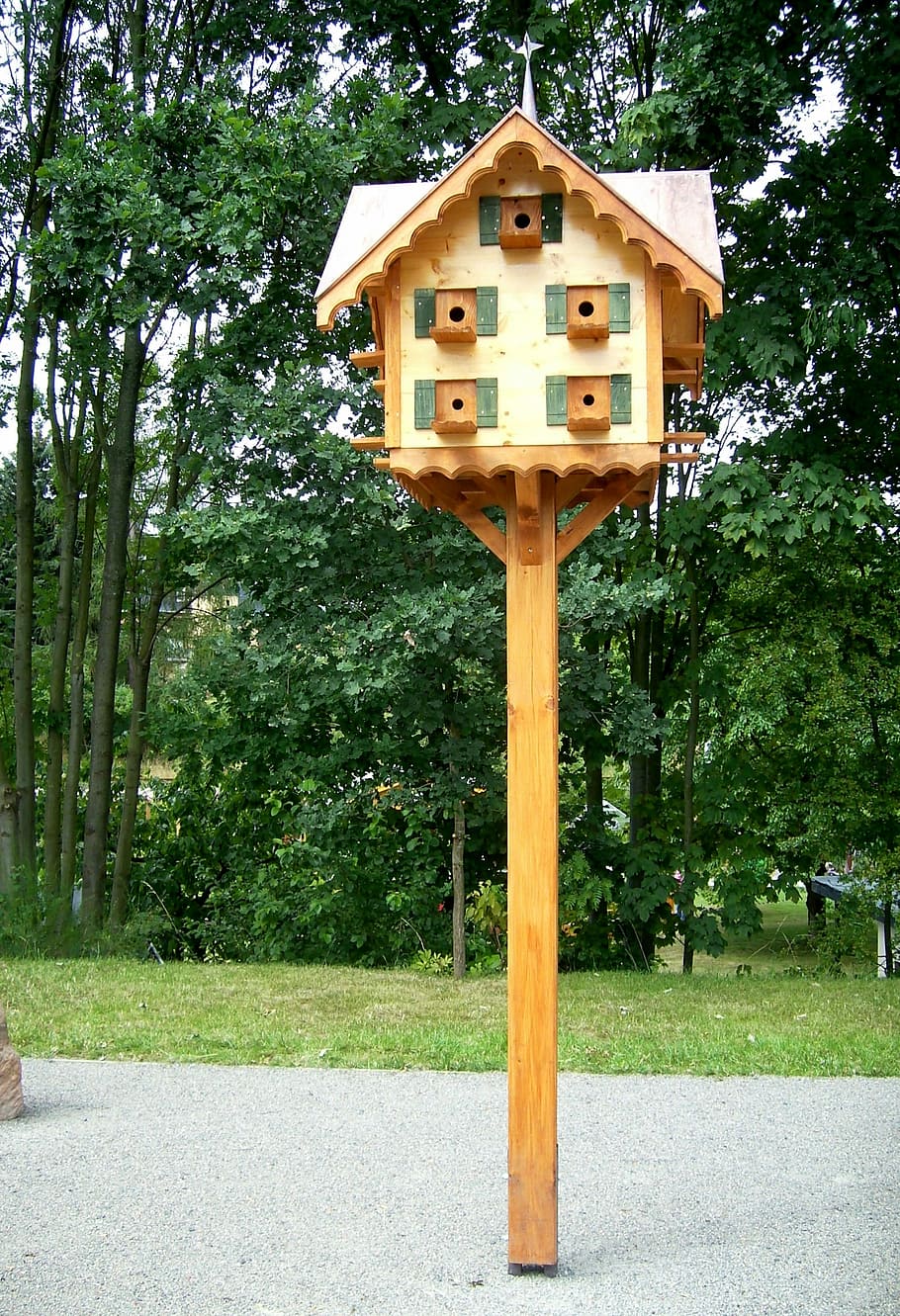 Vacation, Insect, House, insect house, useful animals, garden, agriculture, hotbed, tree, wood - material