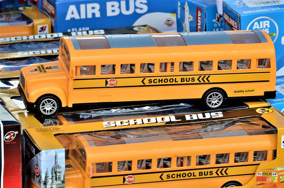 autobús escolar, juguete, autobús, bebé, modelo, modo de transporte, transporte, automóvil, vehículo de motor, vehículo terrestre