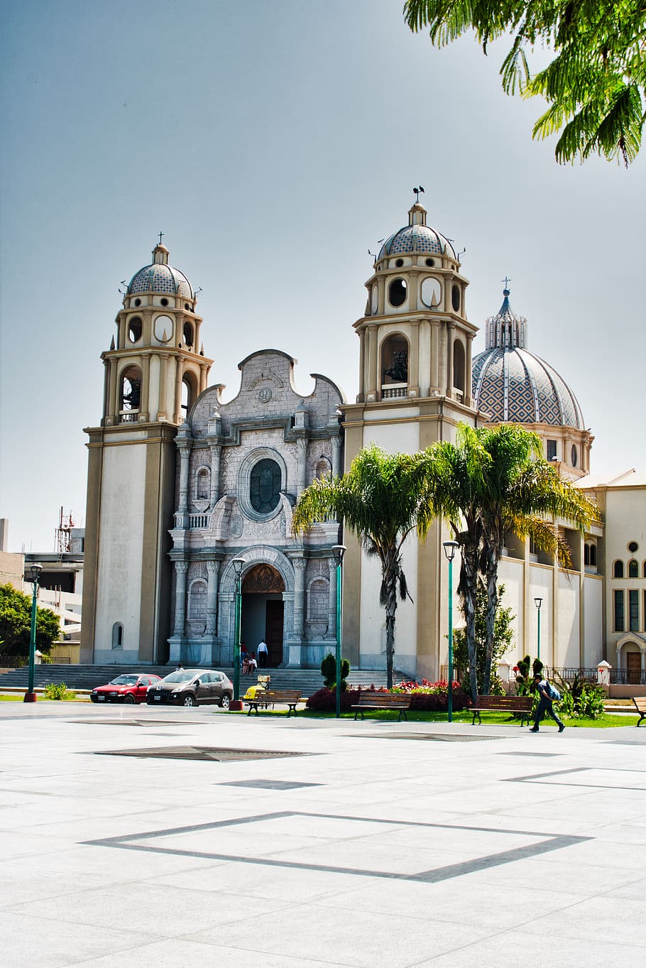 chimbote, plaza de armas, plaza, weapons, new chimbote, rico, architecture, tourism, traveller, cool