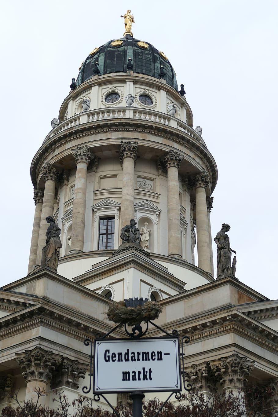berlin, germany, capital, gendarmenmarkt, dom, dome, architecture, historically, building exterior, built structure