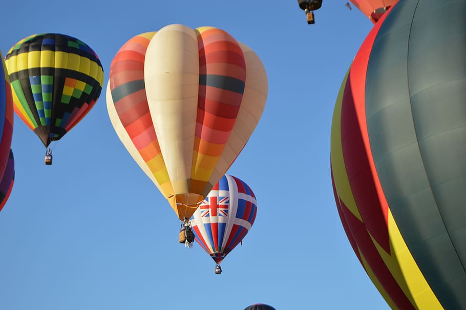 Hot Air Balloon, Ballooning, Colorful, flight, balloon, sky, basket, float, fly, fun