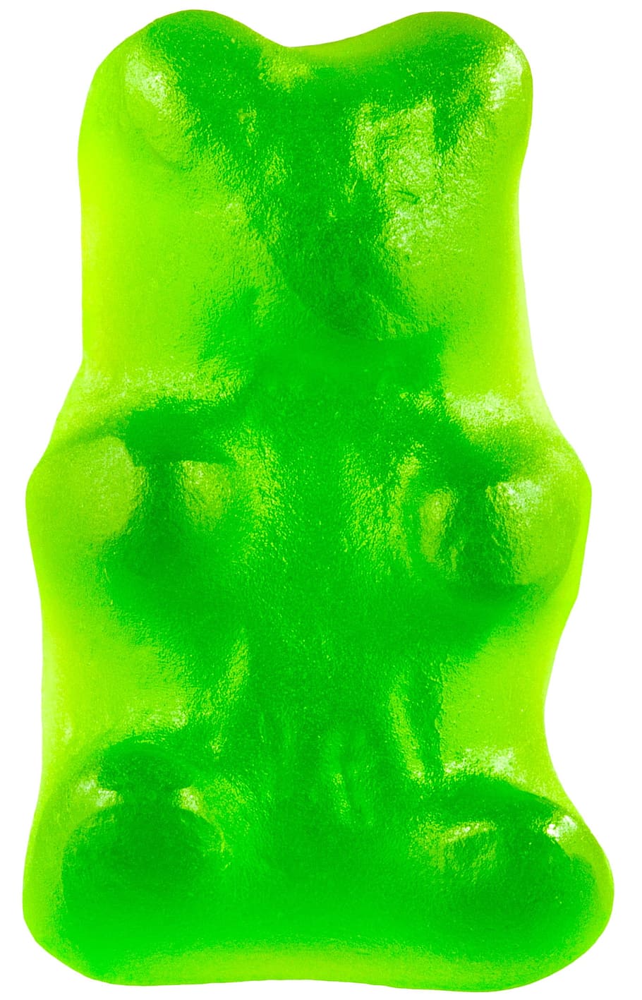 green gummy bear, candy, gummy bear, green, gummy, sugar, sweet, food, jelly, colorful