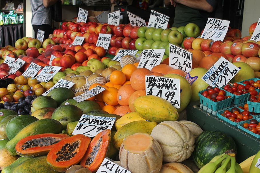 Рынок свежих овощей