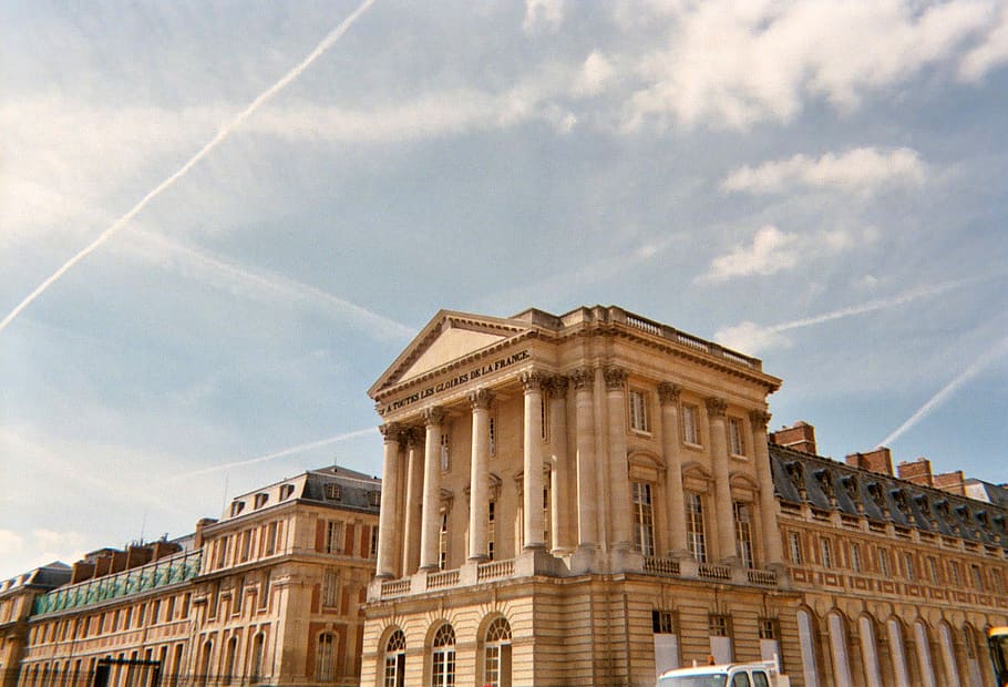 château, de, versailles, (pavillon, dufour), spring, 2006, Château de Versailles, Pavillon, Dufour
