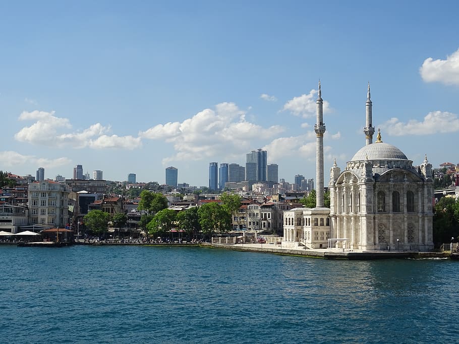 mosque, minaret, istanbul, architecture, city, travel, turkey, istanbul turkey, building exterior, built structure