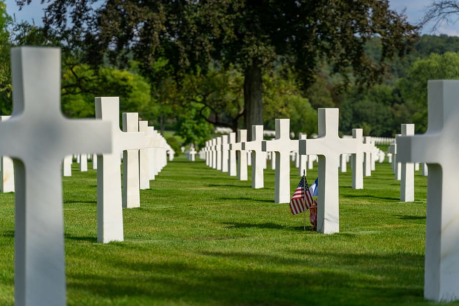 cemetery, american, war, military, soldier, falls, veteran, monument, memory, cross