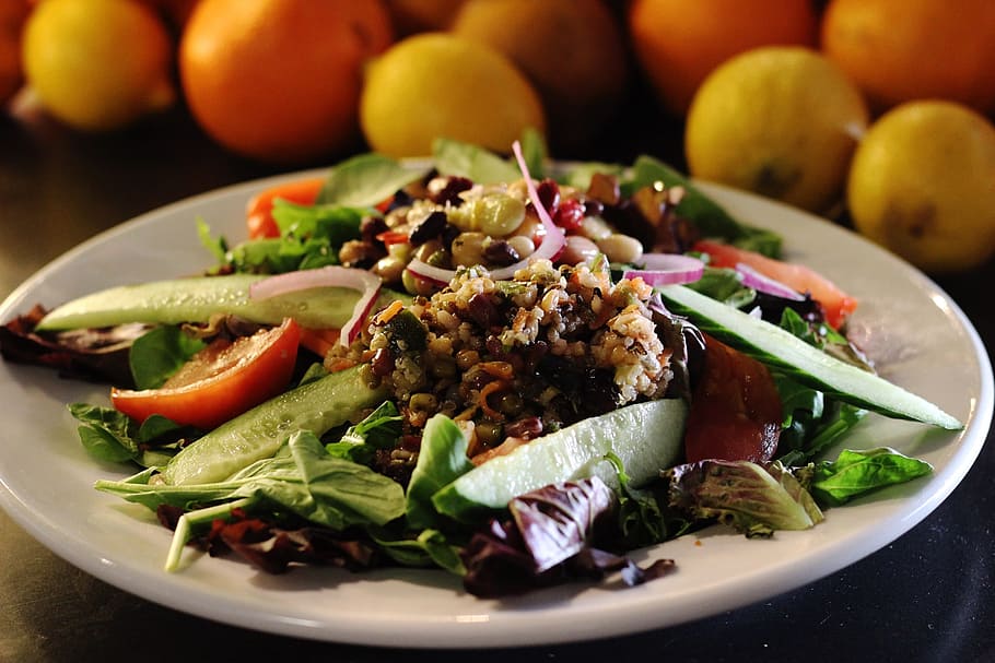quinoa, salad, healthy, food, food and drink, healthy eating, wellbeing, vegetable, freshness, ready-to-eat