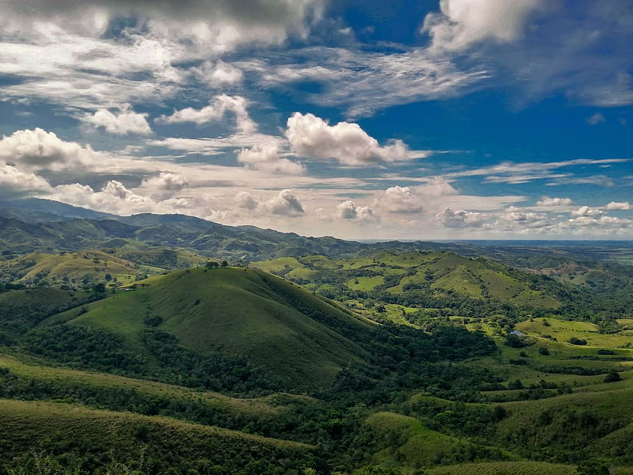 buga, the fallen, landscape, colombia, walk, adventure, clouds, sky, panorama, hiking