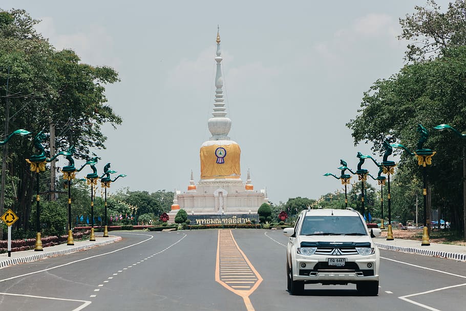Pagoda, Measure, Tourism, Thailand, architecture, thailand temple, buddhism, chiang mai thailand, religion, sakon nakhon