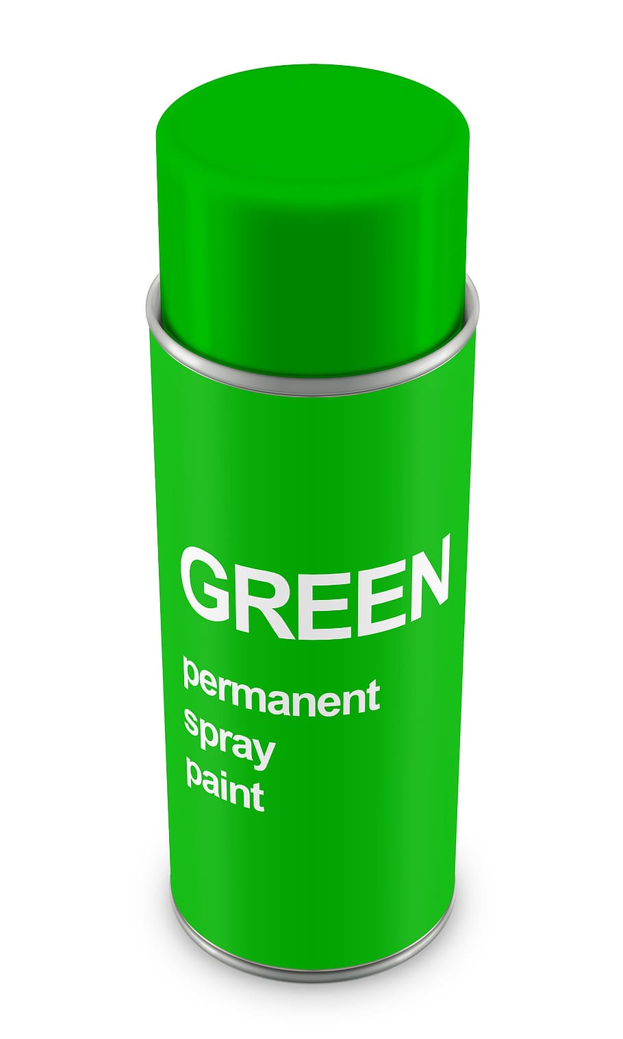 スプレー缶, 塗料, スズ, エアゾール, ボトル, 容器, キャニスター, 芸術的, 緑, 緑の色
