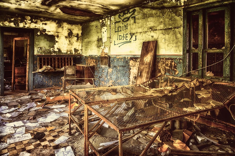 lost places, pfor, surreal, past, abandoned, old, dilapidated, shabby, ailing, space