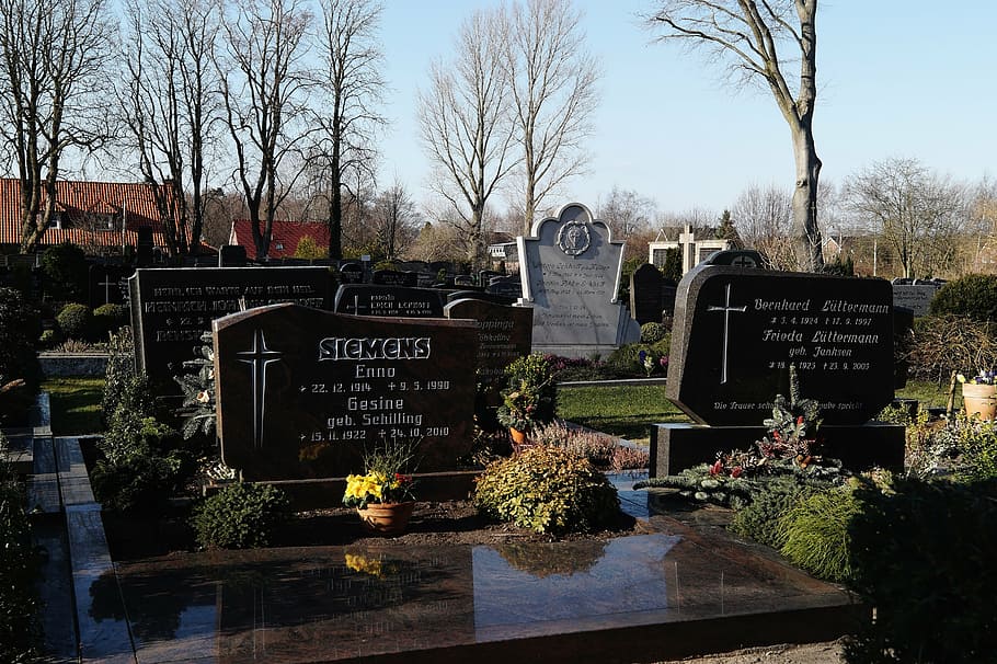 cemetery, grave stones, graves, inscription, burial ground, final resting place, harmony, communication, western script, text