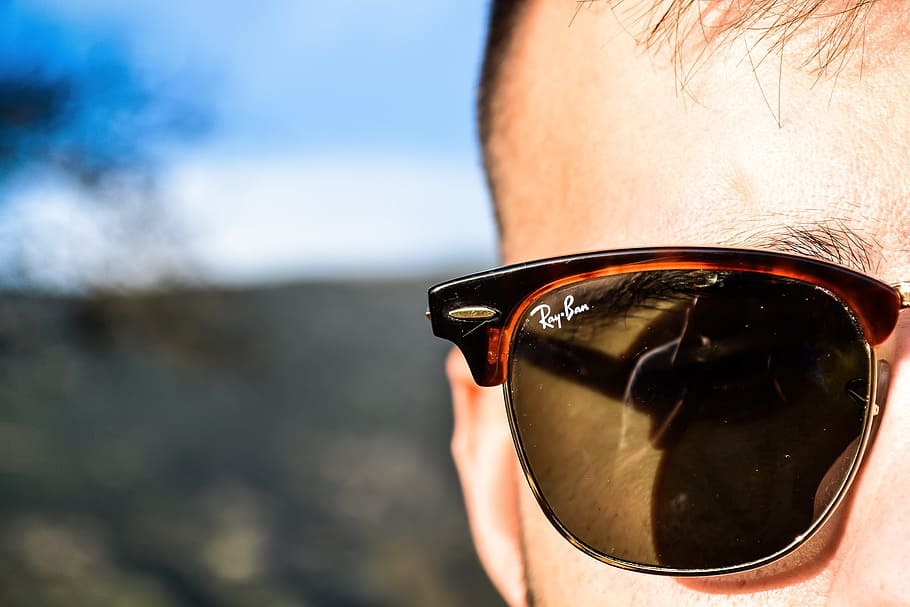 Ray-Ban created sunglasses with concave lenses
