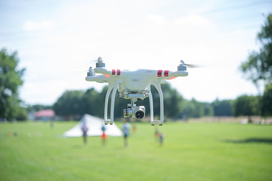 drone, penerbangan, teknologi, udara, jarak jauh, helikopter, kontrol, baling-baling, terbang, robot