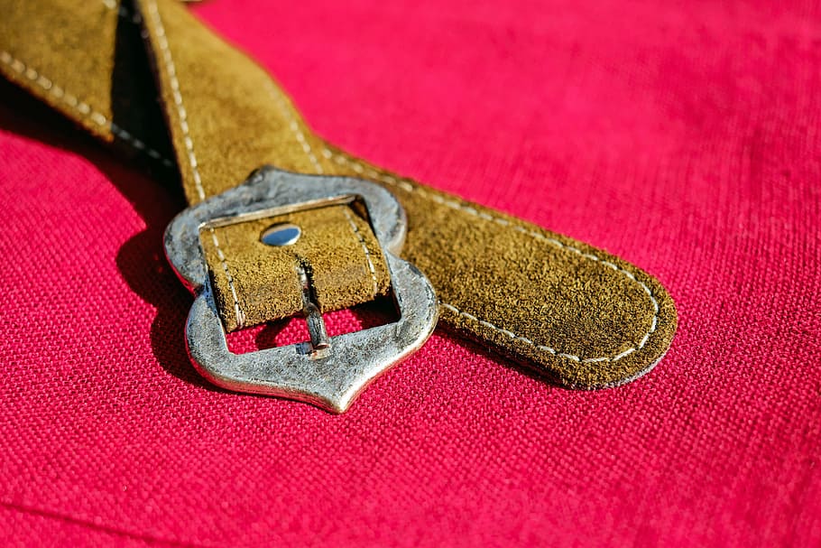 brown, leather belt, pink, textile, brown belt, belts, belt buckle, leather, metal, costume
