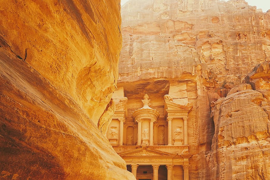 petra, jordan, archaeological, city, petra, jordan, history, landscape, tourist, the past, travel destinations