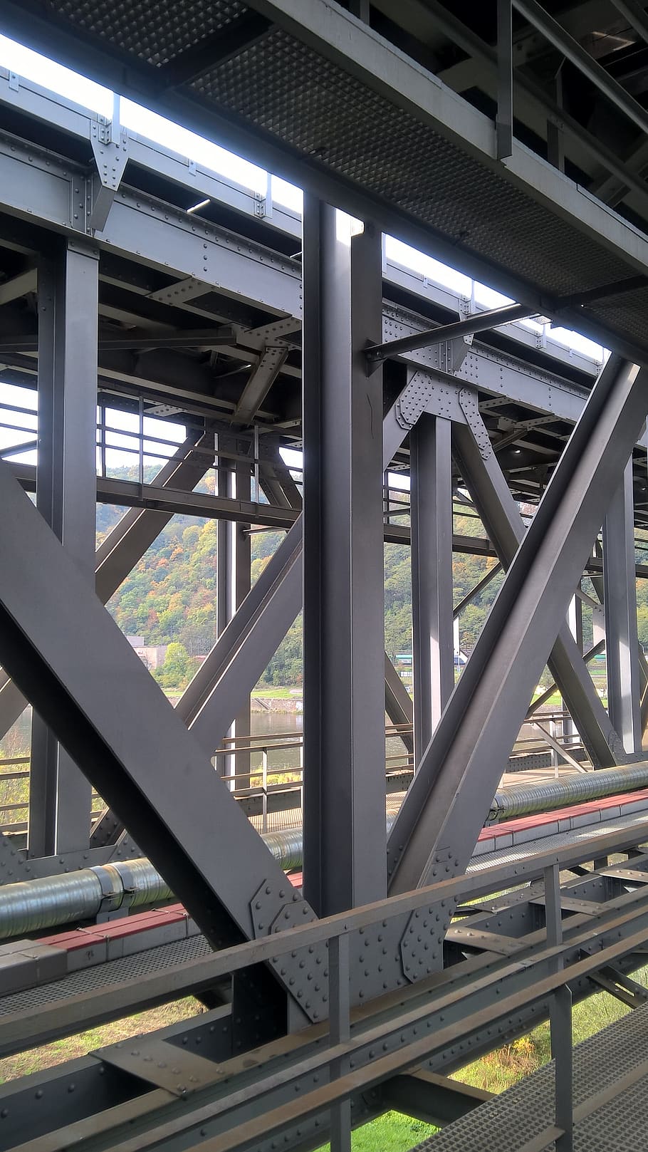 railway, bridge, structure, metal, steel, metal construction, architecture, built structure, connection, transportation