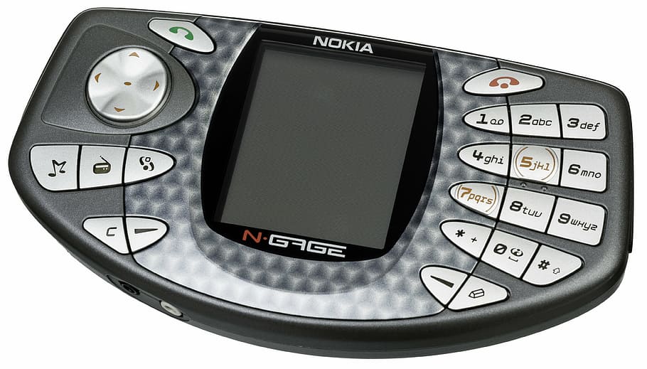 gray, black, nokia n-gage emulator, video game console, video game, play, toy, computer game, device, entertainment
