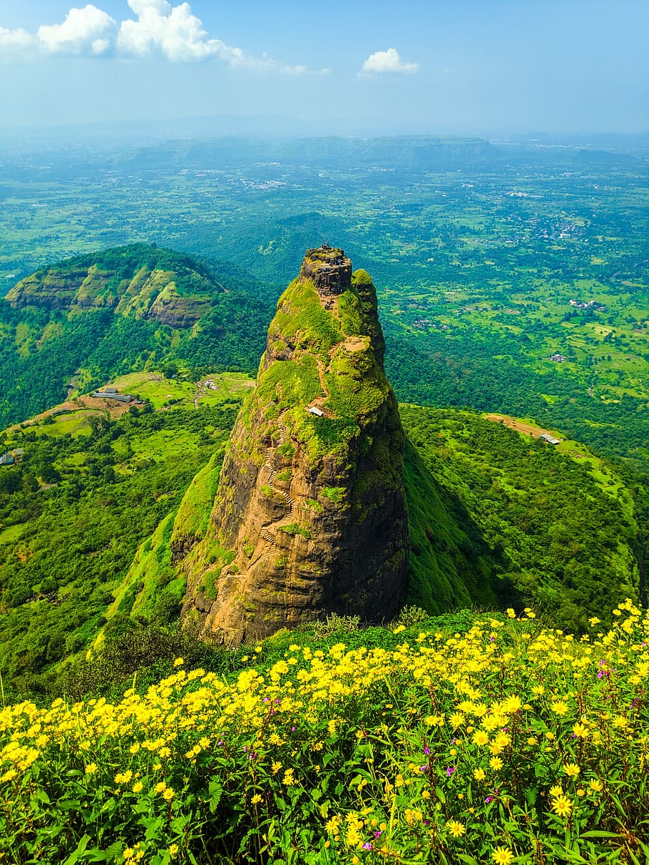 prabalgadh trek, nature, shivaji maharaj, peak point, girl, emotion, kalavantin durg, beauty in nature, scenics - nature, tranquil scene