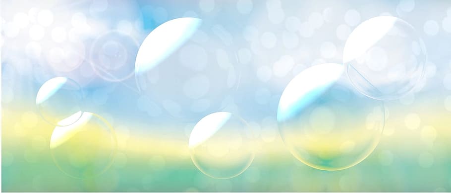 background, colorful, banner, header, bubbles, blow, backgrounds, light - natural phenomenon, blue, abstract