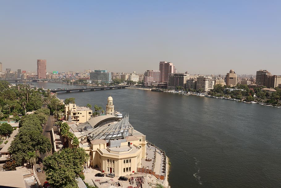 sungai nil, cairo, nil, sungai, mesir, menara, arsitektur, eksterior bangunan, struktur bangunan, kota