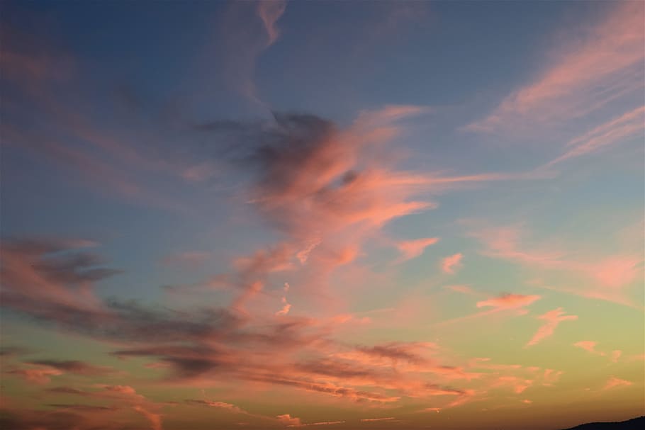 夕焼け 雲 ピンク 空 自然 夏 風景 光 日光 屋外 Pxfuel