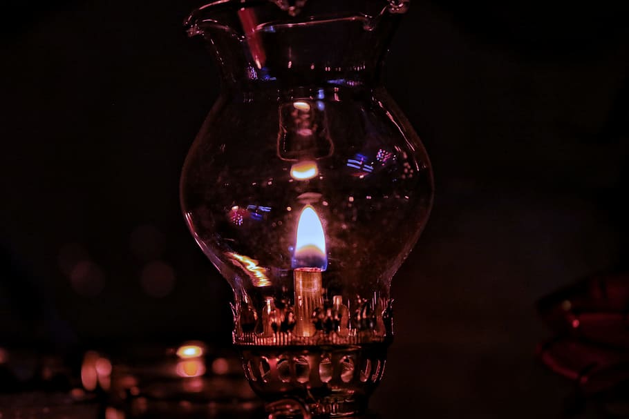 Background, Oil Lamp, Color, Light, come, abstract, beauty, the lantern, silk, spark