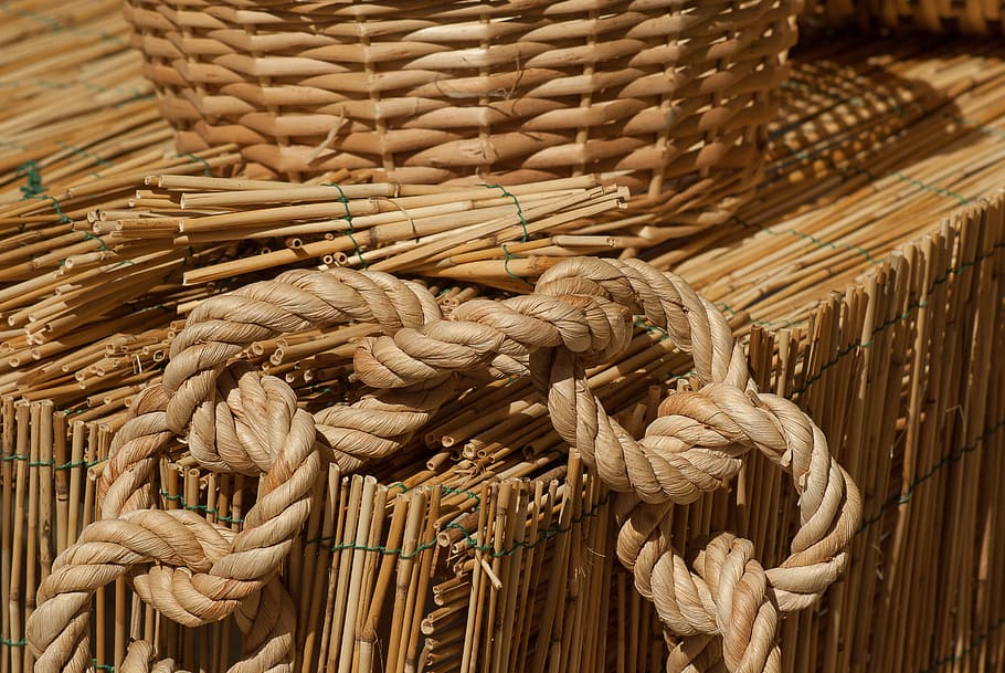 wicker rope material