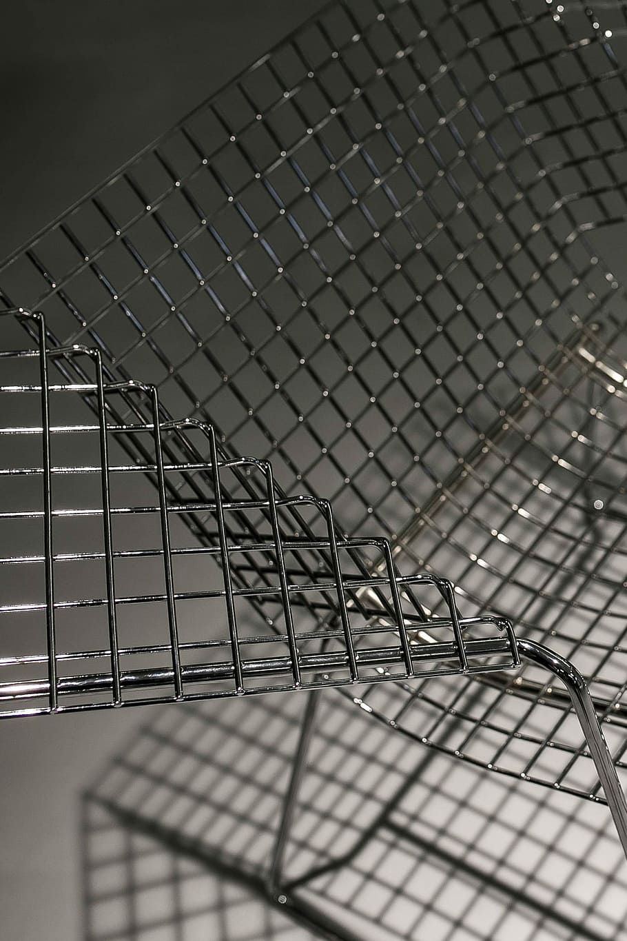 metal wire chair, Metal wire, chair, metal, wire, mesh, design, steel, grid, architecture