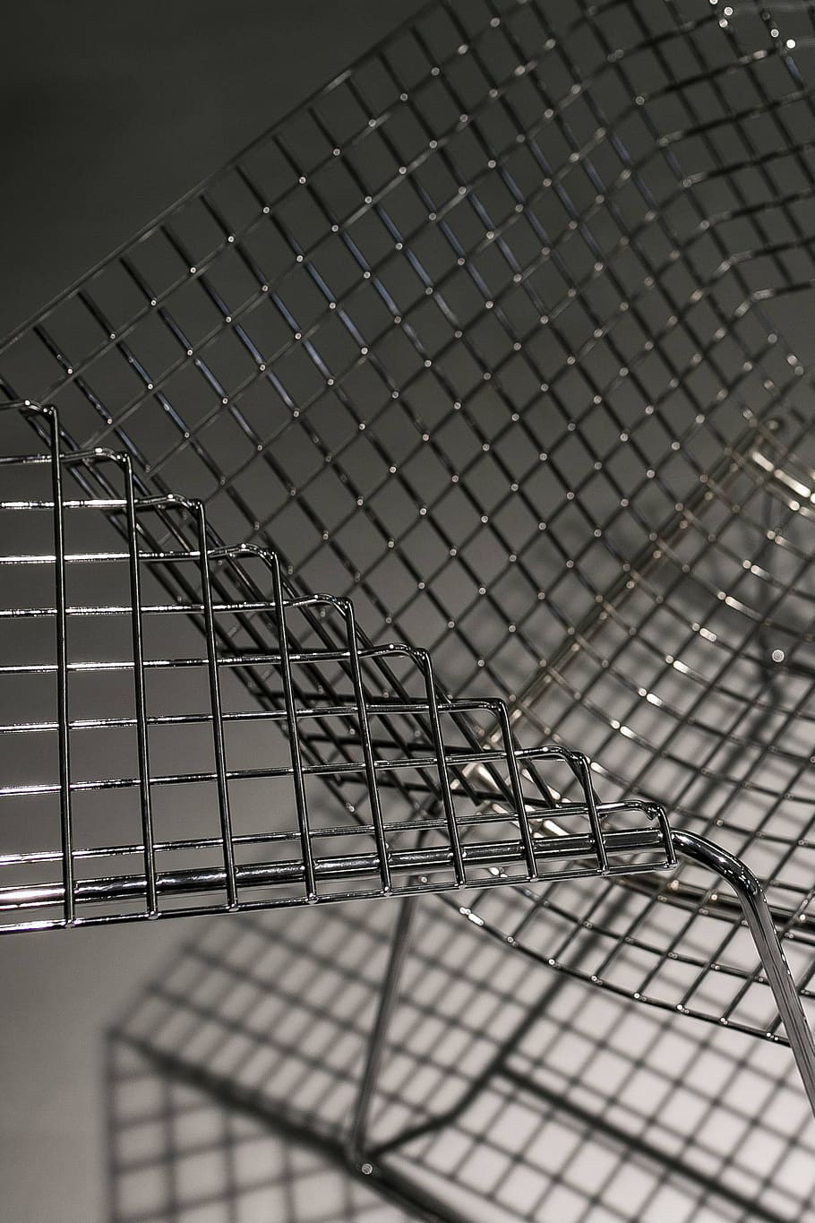 chair, wire, mesh, design, Metal, fence, pattern, boundary, barrier, architecture