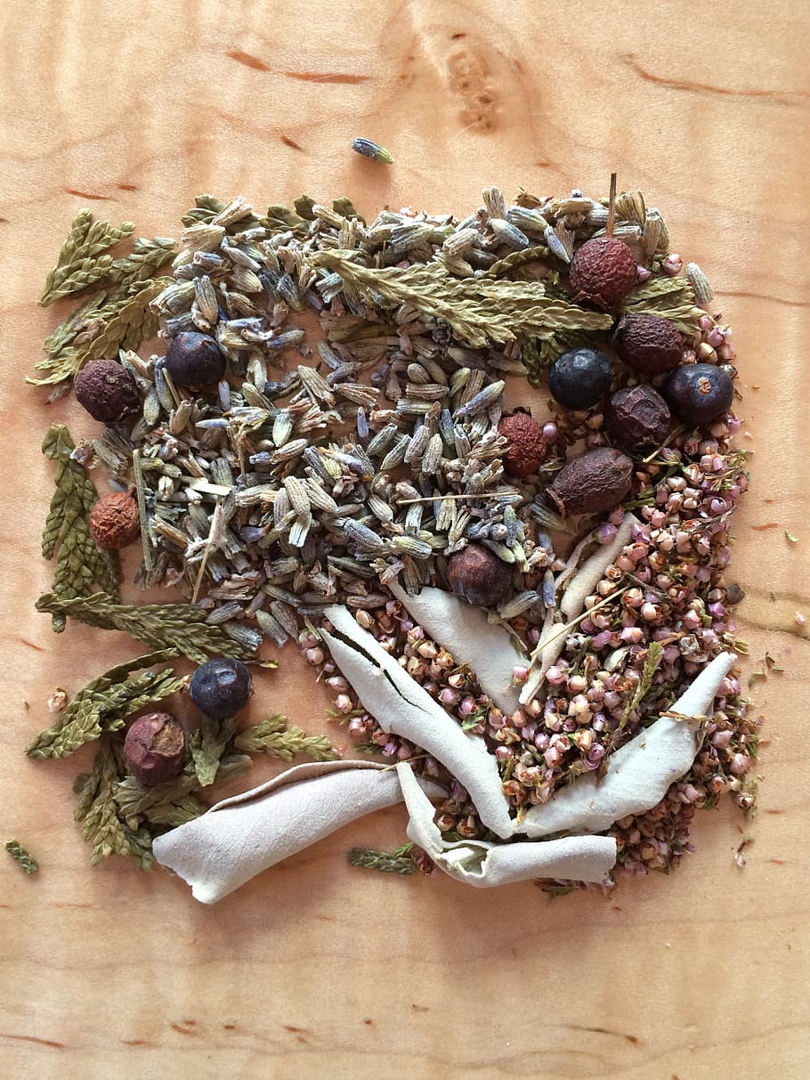 herb, herbal, natural, plant, lavender, heather, cedar, hawthorn berries, wellness, herbal remedies