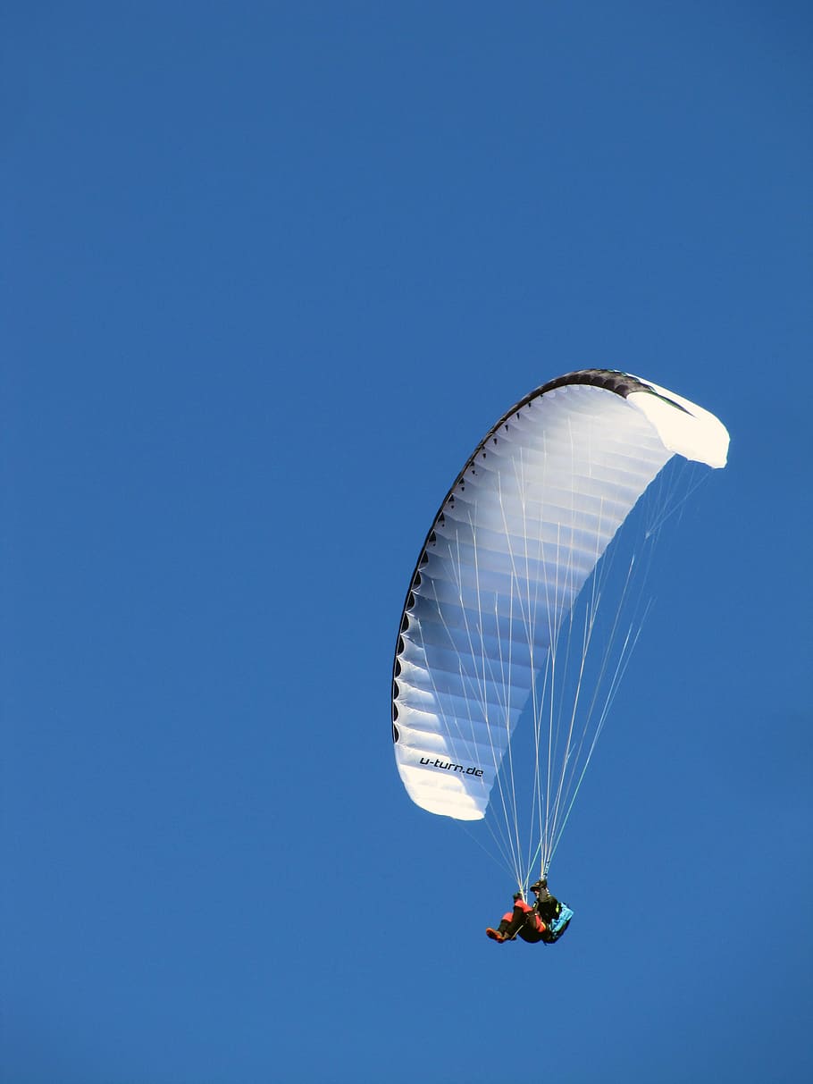 Parachute, Glider, Sports, sky, extreme sports, flying, mid-air, paragliding, gliding, adventure