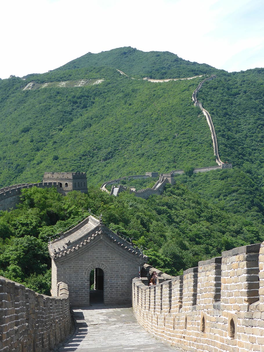 great wall of china, chinese, famous, heritage, landmark, historic, wall, great, scenic, protection