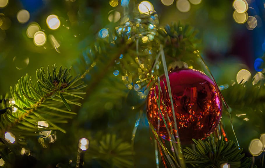 christmas, decoration, christbaumkugeln, lichterkette, lighting, december, red, christmas time, christmas background, christmas decoration