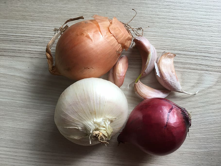 vegetables, onions, food, red onion, colorful, garlic, healthy, noble onion, close, food and drink